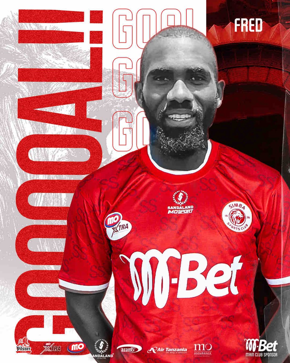 SimbaSCTanzania's tweet photo. Freddyyyyyyyyyyyyyyy. #NBCPremierLeague #WenyeNchi #NguvuMoja https://t.co/h9WTIkujTq