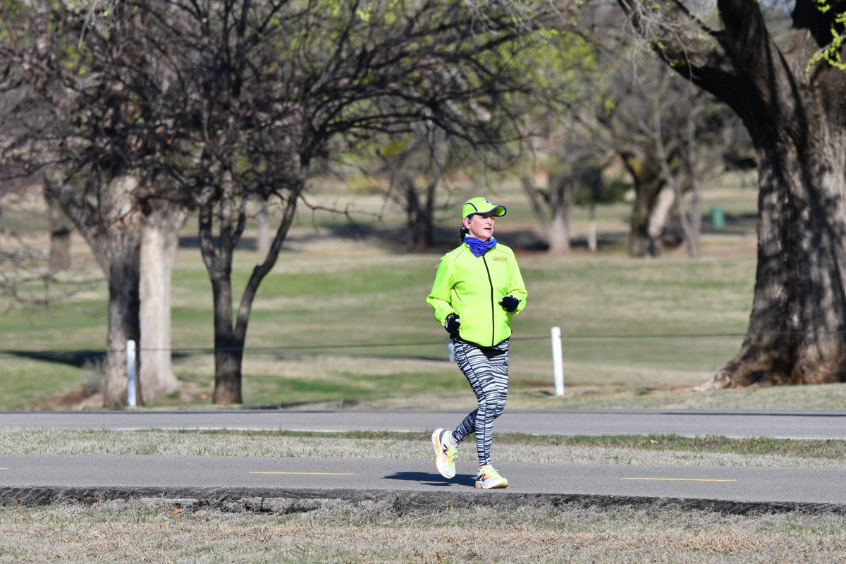 KayakdogOKC's tweet photo. Landrunners on the Bert Cooper Trail in Oklahoma City. During the Beacon Run 2024. #Landrunners #BeaconRun #Bertcooper #running https://t.co/nSuJ99jc40