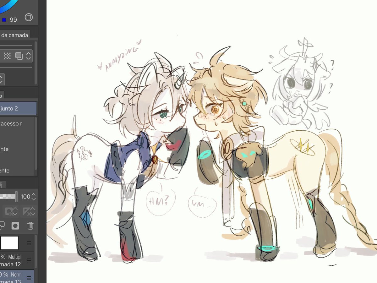 Albether ponies doodle…. Frommonthsago lol :3