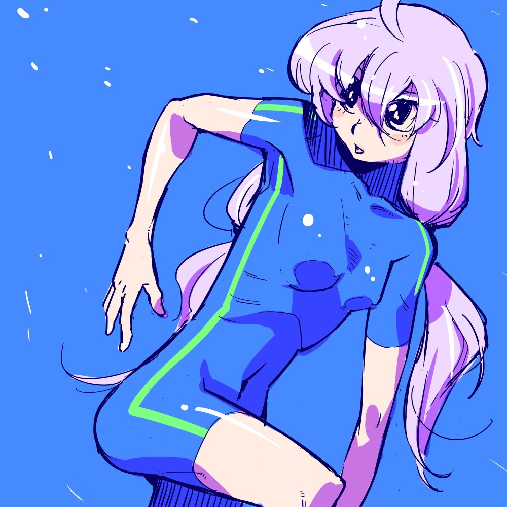 琴葉葵 「#これを見た人は何か青いものをあげる見た人強制 」|蓮田さいこ＠混沌の只中のイラスト