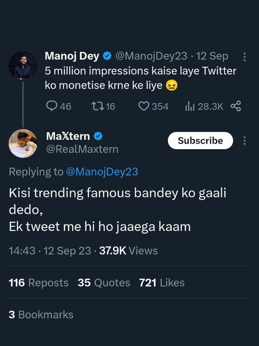 i_AshishYadav's tweet photo. September me bhai ne theory batayi ab jaa ke prove kar paaye hai. Nice 👍 Madharch*d 

#supportelvish #wesupportelvishyadav #MaxternKiMKB https://t.co/LlsfzJSV1U