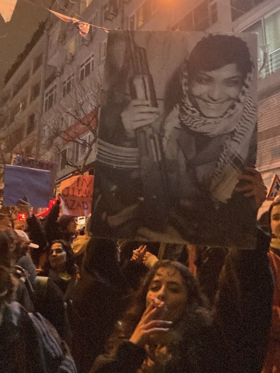 #8March demonstration in Istanbul Turkey.