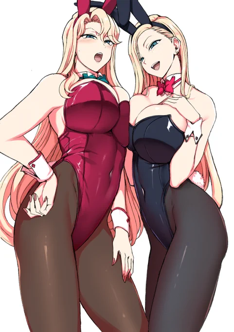 倉敷母娘バニー 