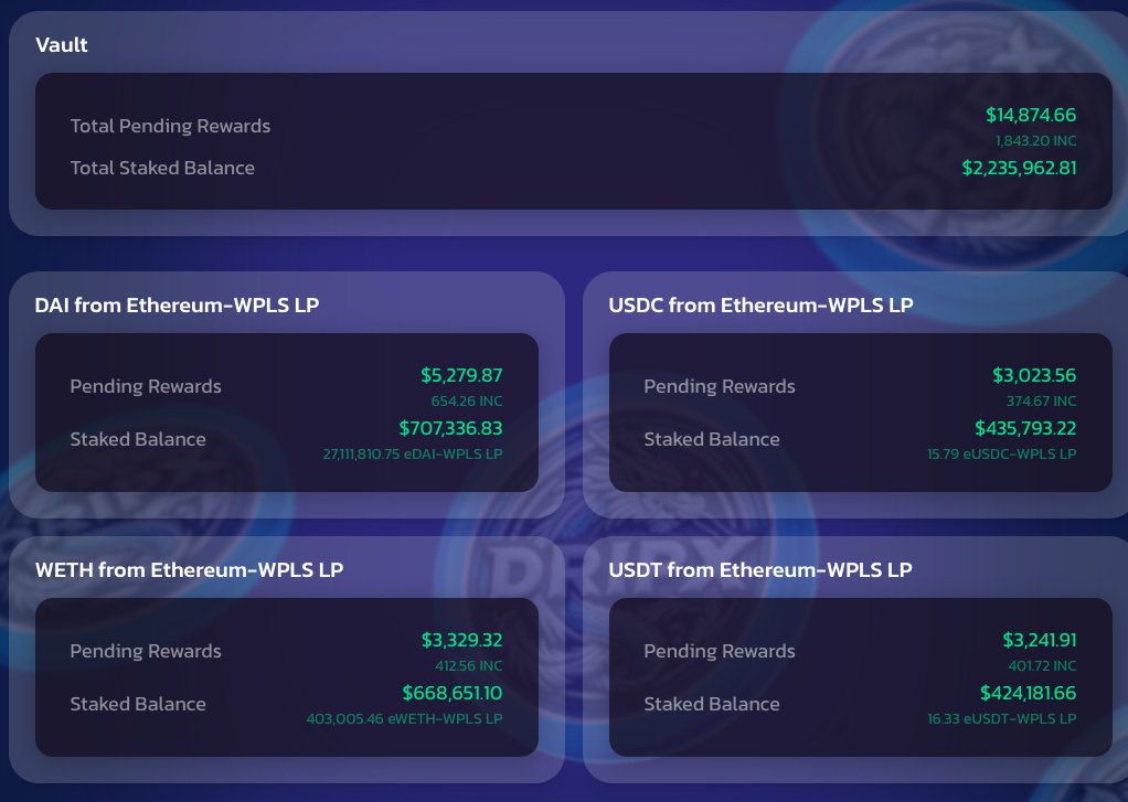📈Bullish Alpha Thread! 

1/5 We're thrilled to announce our new external revenue stream, putting Ponzinomics to rest for good! With the DRIPX Vault generating real yields on #PulseChain, we're taking a giant leap forward in sustainability and growth. 🌱💰