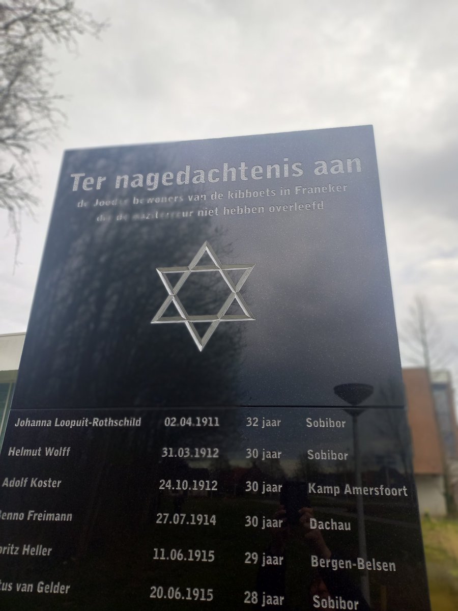 muncio's tweet photo. Franeker joods monument. https://t.co/bekZ1ifkN7