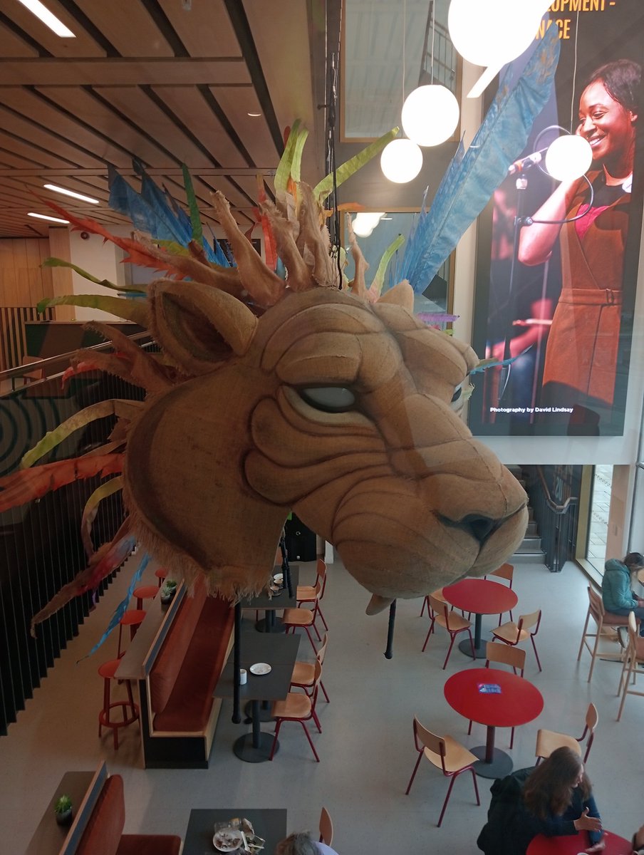 TheAnneDanby's tweet photo. Always lovely to pop into @LeedsPlayhouse for a coffee, a read, and a play with some costumes. https://t.co/TXck3MJIIJ