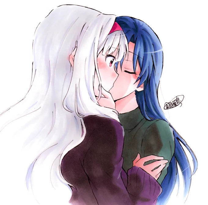 百合キスはええぞ 