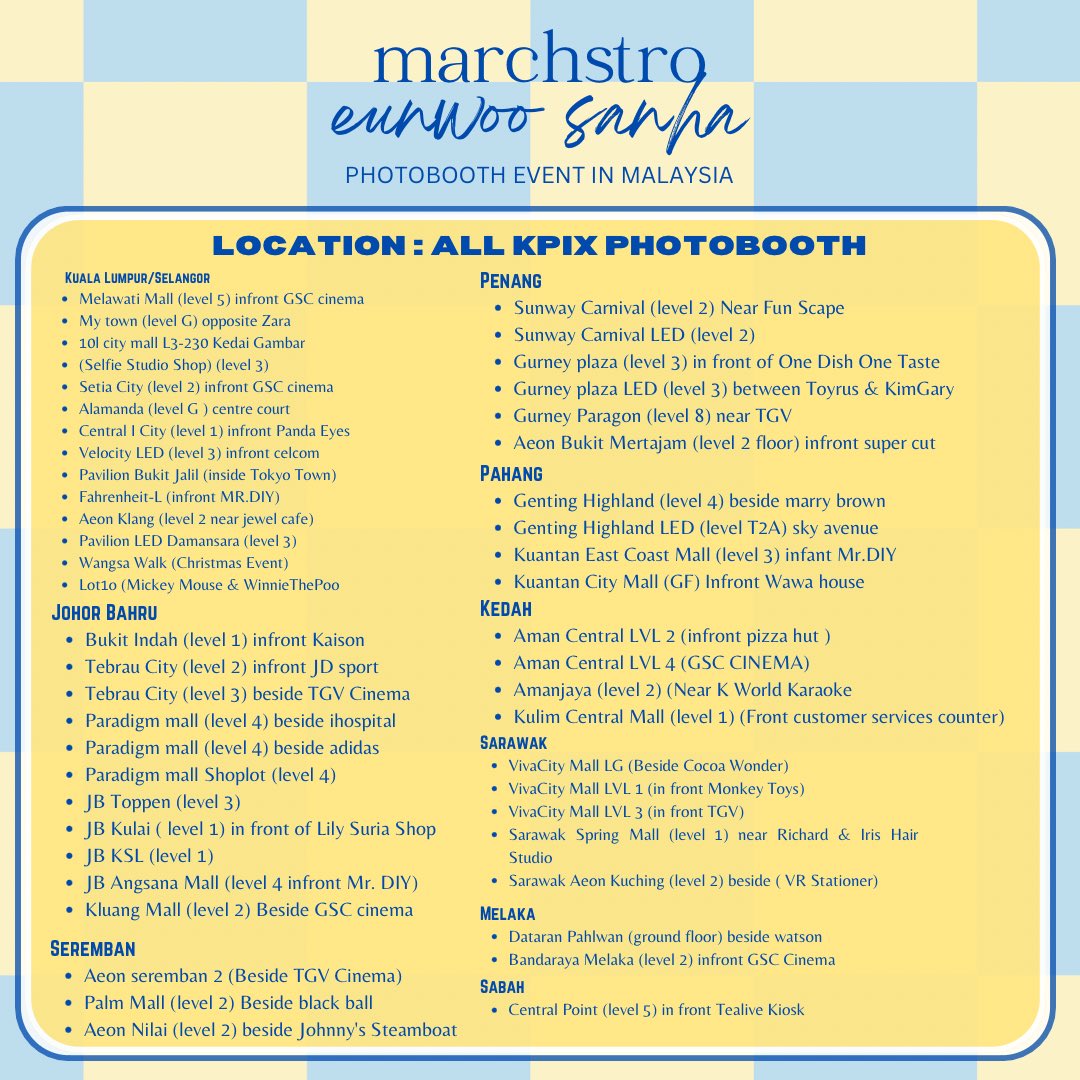 Capture time for #AROHA &amp;
#ASTRO #CHAEUNWOO &amp; #YOONSANHA fans in Malaysia! 🇲🇾

Photobooth Event for #WOOSAN

Celebrate our woosan birthdays and be Taken With BbuBbu &amp; Bbyong by heart!

🗓️ 19th March - 2nd April 2024
📍 KPIX Photobooth (All branches)

#TakenWithBbuBbuBbyong 💜💙💛