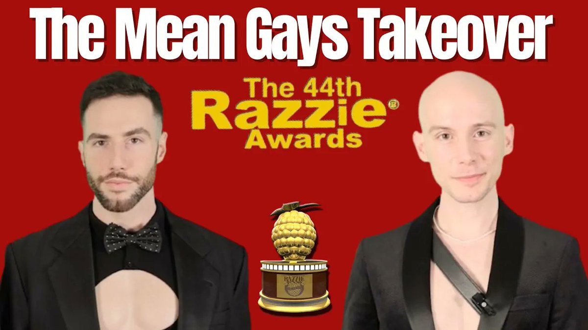 The Mean Gays host the 44th Razzies Awards!
youtube.com/watch?v=pr1O-1…