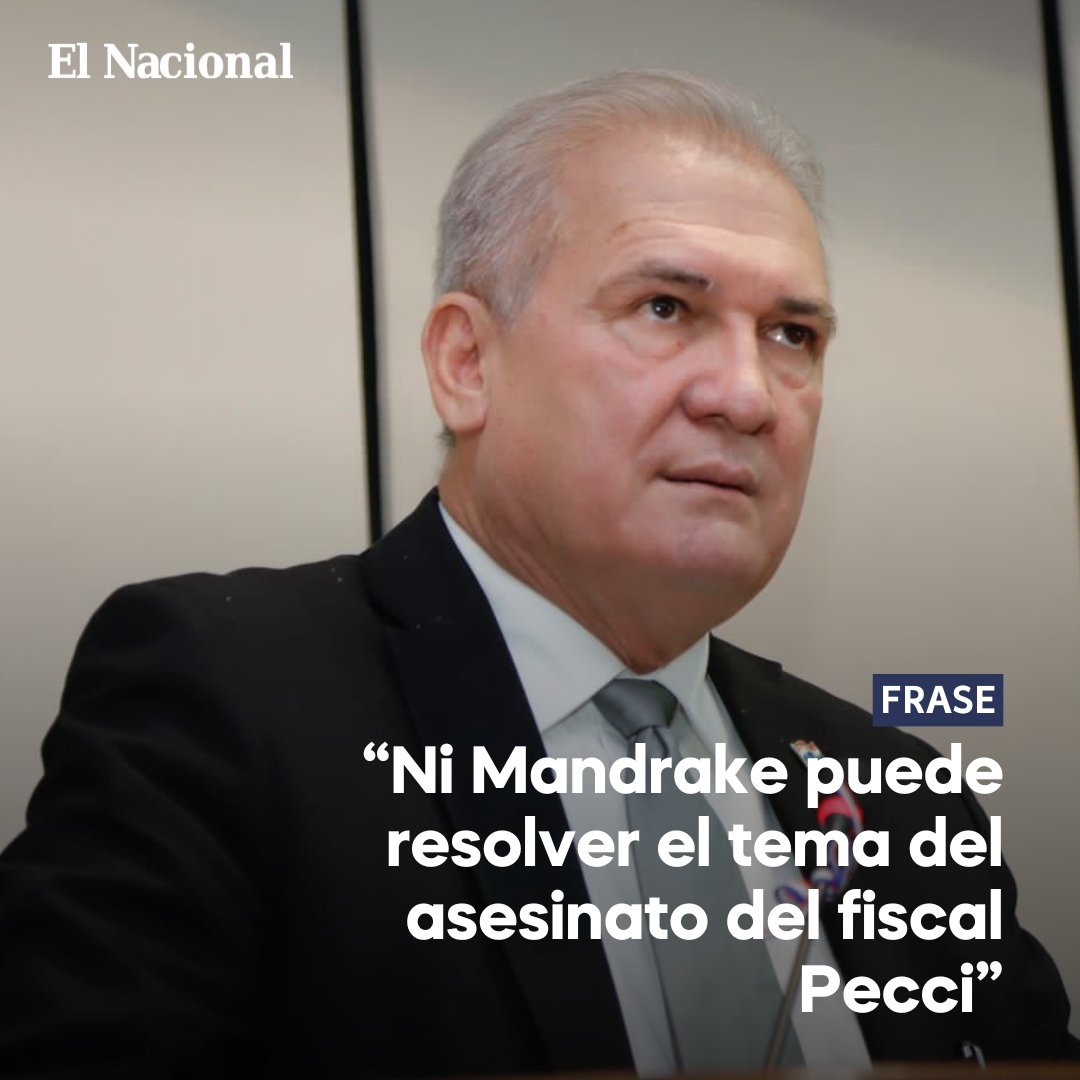 elnacionalpy's tweet photo. FUERTE | 🗣️😳

🔹Con estas declaraciones, el Fiscal General del Estado, Emiliano Rolón, dio prácticamente por enterradas las posibilidades de que el asesinato del fiscal Marcelo Pecci pueda ser resuelto, al menos dependiendo de la Fiscalía paraguaya. 

🔹Igualmente, trató de "irresponsable" al senador Eduardo Nakayama por sus críticas acerca de la falta de avances en dicha investigación y en todos los grandes casos de denuncia contra el crimen organizado 

#ElNacional