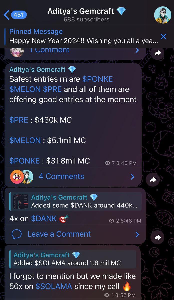 adityaxnft's tweet photo. Guys make sure to join my TG memecoins call channel bcos we actually printing money there 

50x on $SOLAMA 
10x on $KORRA 
3x on $DANK
3x on $TREMP 
2x on $EGG  and many more 

https://t.co/1oZjEcHigf https://t.co/khm3VPbIrw