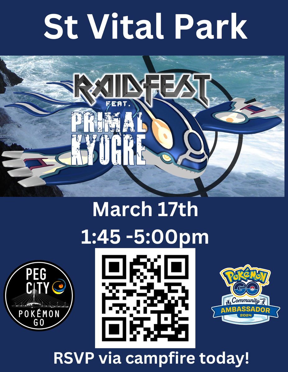 Sooo.... we heard you like raids.... Audino if you've got plans for St Patrick's Day  yet.... Wynaut come and join us?? We can't promise a pot of gold, but there will be coins available from some golden lures!  🍀🍀🪙🪙🪙