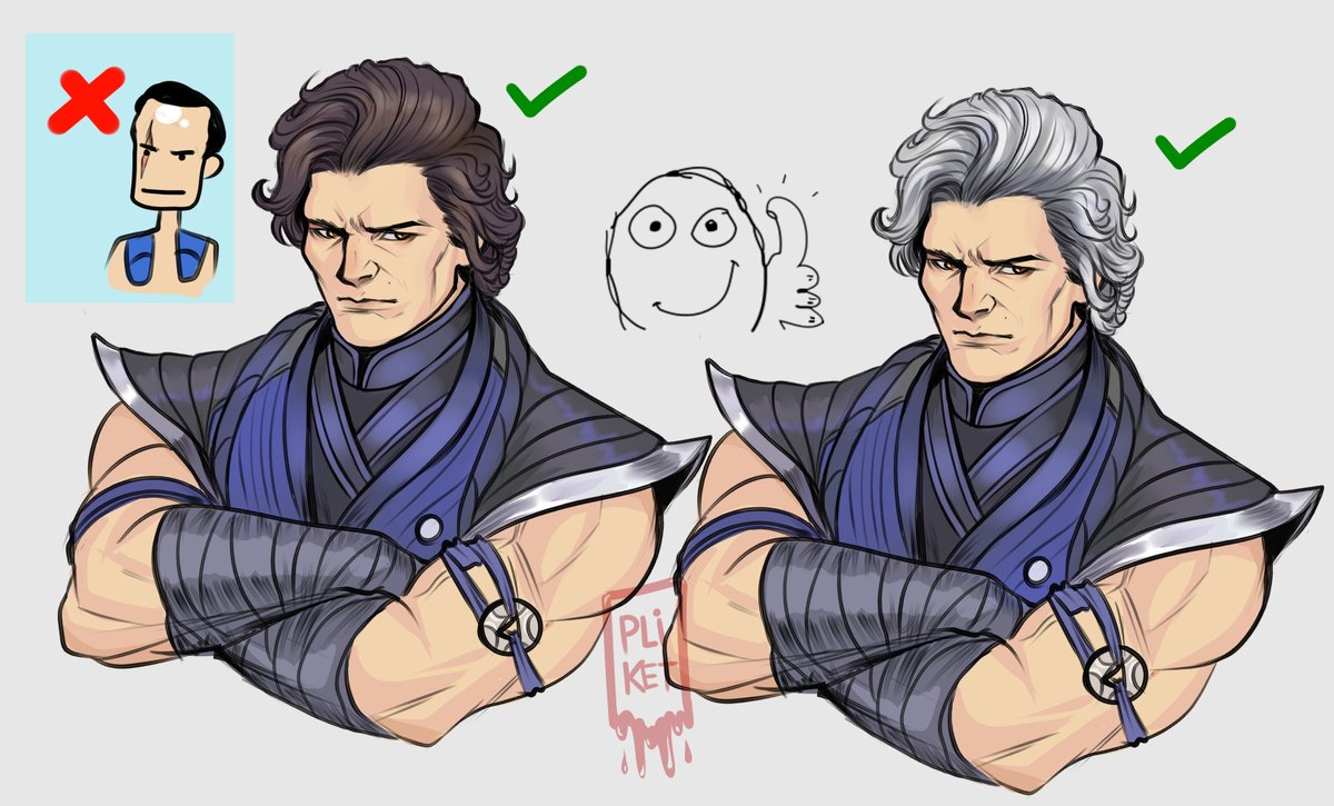 NRS kept giving him shitty hairstyles, why don't they just give him an Astarion hairstyle like this instead?