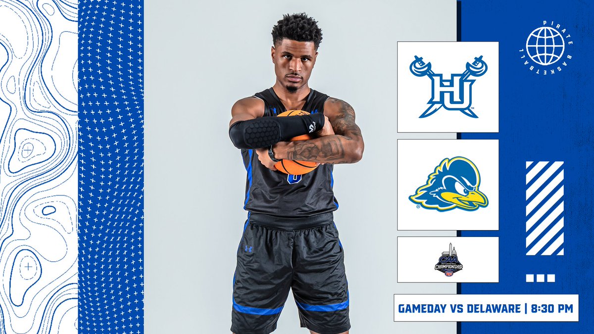 hupirates_mbb's tweet photo. Gameday‼️ Hampton is back in action at the CAA Tournament against Delaware.

🆚Delaware
📍Entertainment &amp; Sports Arena
⏰8:30 PM
📺@FloHoops

#WeAreHamptonU https://t.co/z0aQSxxi3X