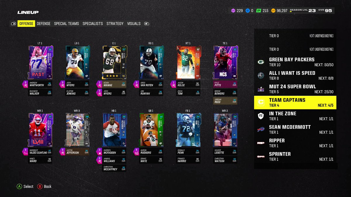 Scott_TaylorJr's tweet image. Squad Update: PRE WOODSONS! 😂 

50/50 Packers TT + 25 Super Bowl TT

What y’all think? Any suggestions?

@TapXMikey @_zlmambalx @SaltyJackYT @MUTheadTy @lewa1110 @ThickChedr @RlPnatee @DotYouUpDash 

#MaddenNFL24 #MUT #MUT24 #GoPackGo #Madden24 #MaddenUltimateTeam #PackersTT