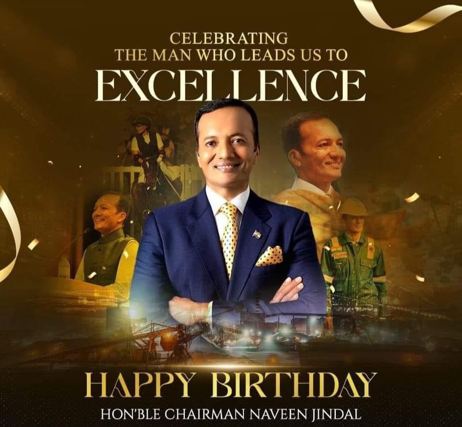 PrateekGarg_'s tweet photo. Heartfelt #BirthdayWishes to 

Our Dynamic #Leader of #India, 
My #RoleModel, 
My #Ideol, 
My #God 

Mr @MPNaveenJindal Ji 🎂 

Thanks Sir with folded hands for always being kind and caring for all of us, keep being you, we love you, adore you always 🙏

#HappyBirthdayNJ
#HBDNJ https://t.co/OtFNlUad4y
