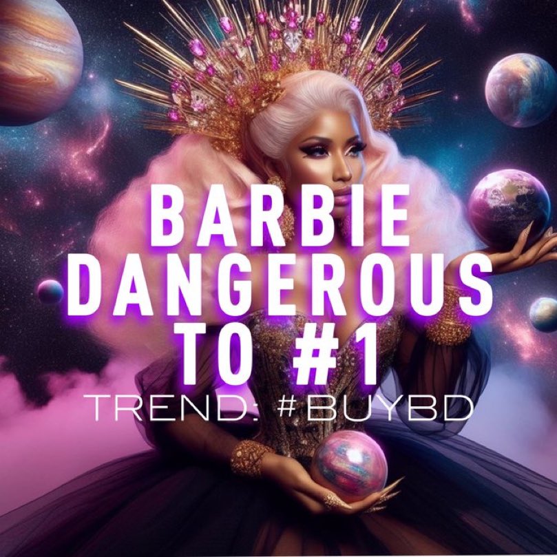 BARBIE DANGEROUS TO #1 ON ITUNES!!!

#BUYBD