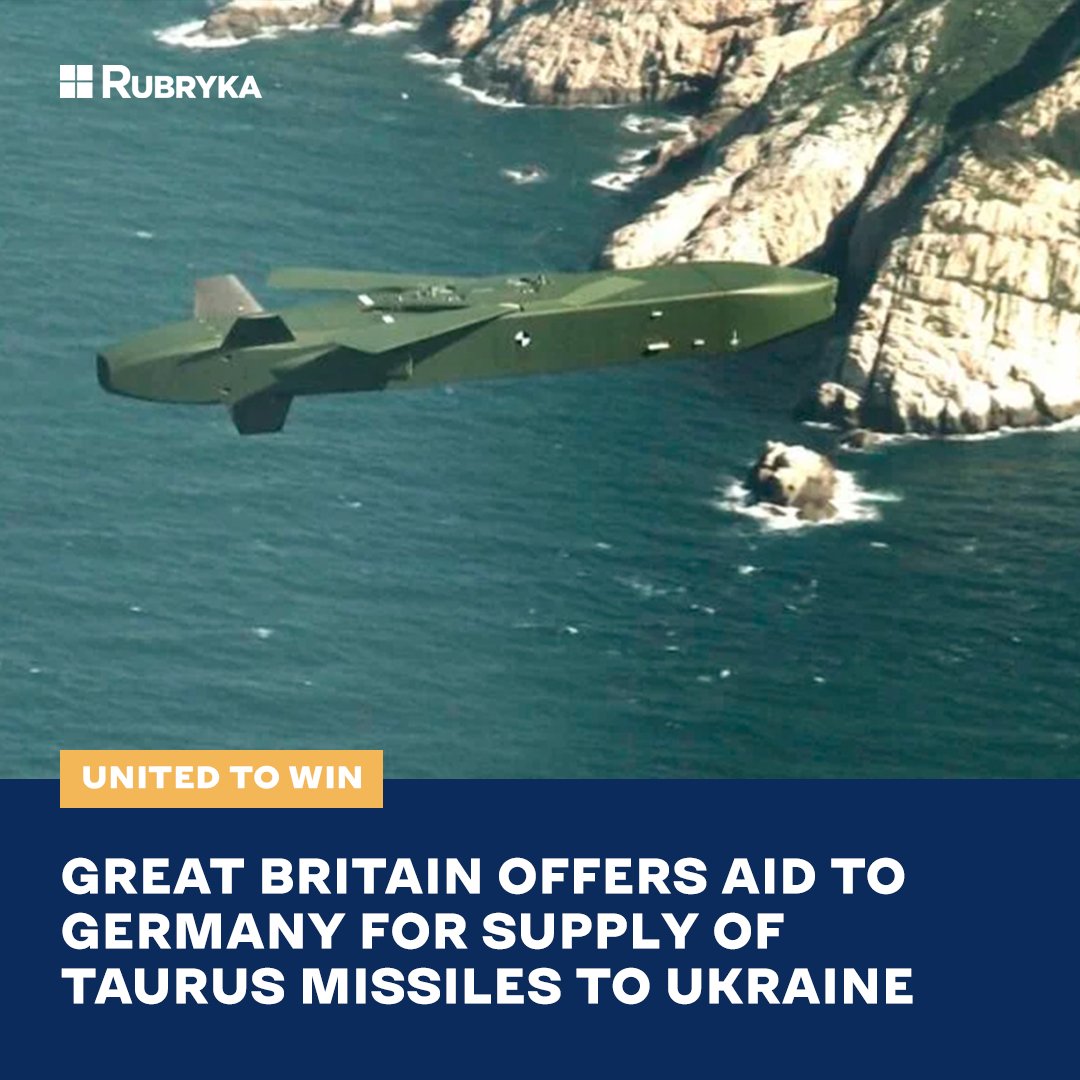 RubrykaEng's tweet photo. 💪#Britain is stepping up to help resolve the challenging dilemma of the #Tuarus missiles, while #Ukraine eagerly awaits the weapons and #Germany remains hesitant to provide them.
🇺🇦🤝🇩🇪🤝🇬🇧
https://t.co/vZ8SqZY9j2 https://t.co/oIE8W4oS6k