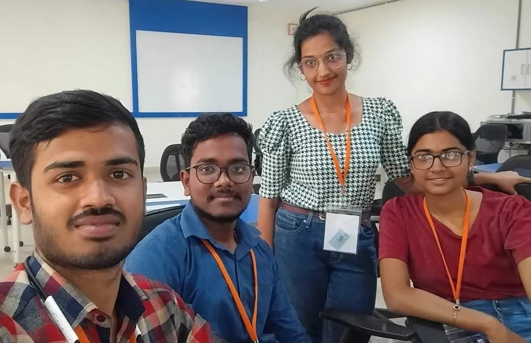 gitabbsr's tweet photo. Swaviman  Mohanty, Vivekananda Champati, Sweta Pragyan Mishra of CSE and Smruti Priyadarshini Sarangi of CSE IoT had participated in Hackathon organised by CMR College of Engineering and Technology, Hyderabad on 1st and 2nd March. Our team is the only team from the entire Odisha. https://t.co/IOahVLBAuw