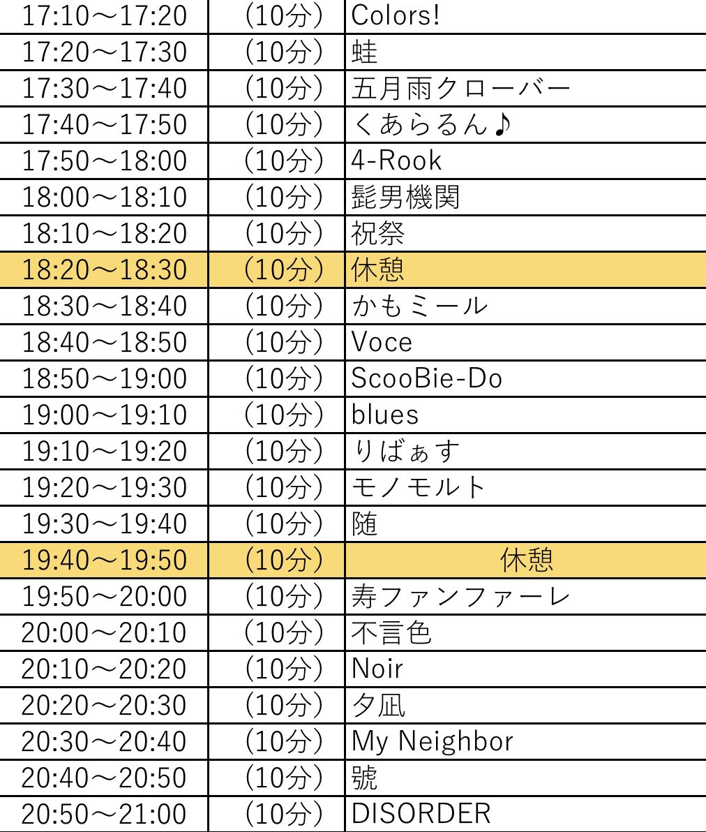 ————————————————————

　　　　　   やま主催ライブ

　　　　　　 「Turn Over!」

　　    3月11日(月) @浅草Vampkin

　　　　　　   【TT公開】

　　           是非お越し下さい！
  🎫→ tiget.net/events/297870

————————————————————