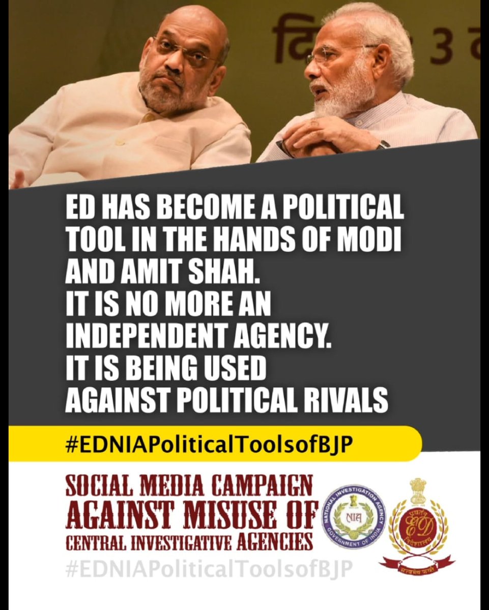 MdShafi_SDPI's tweet photo. #EDNIAPoliticalToolsofBJP https://t.co/3hUl34vUBZ