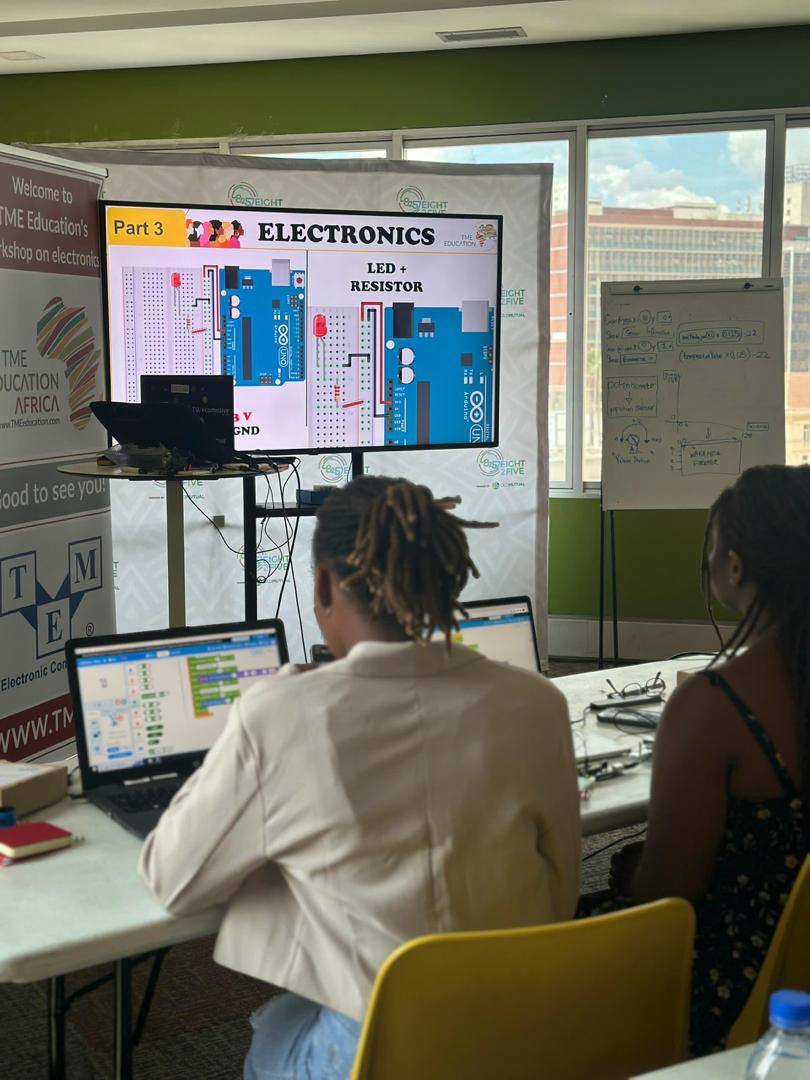 How are you participating in the #inspireinclusion campaign this Women's Month? The @eight2fivehub powered by Old Mutual is running a “Her-tronics” series in partnership with Time Education for girls and women. During the program, the ladies will get an opportunity to learn