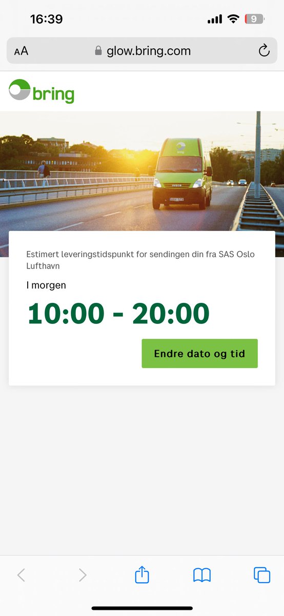 mortk's tweet image. Takk til @SAS og @postennorge /Bring, først fucker dere opp frakt av koffert - så er leveringstid en random overraskelse når som helst ila morgendagen. 🤦‍♂️