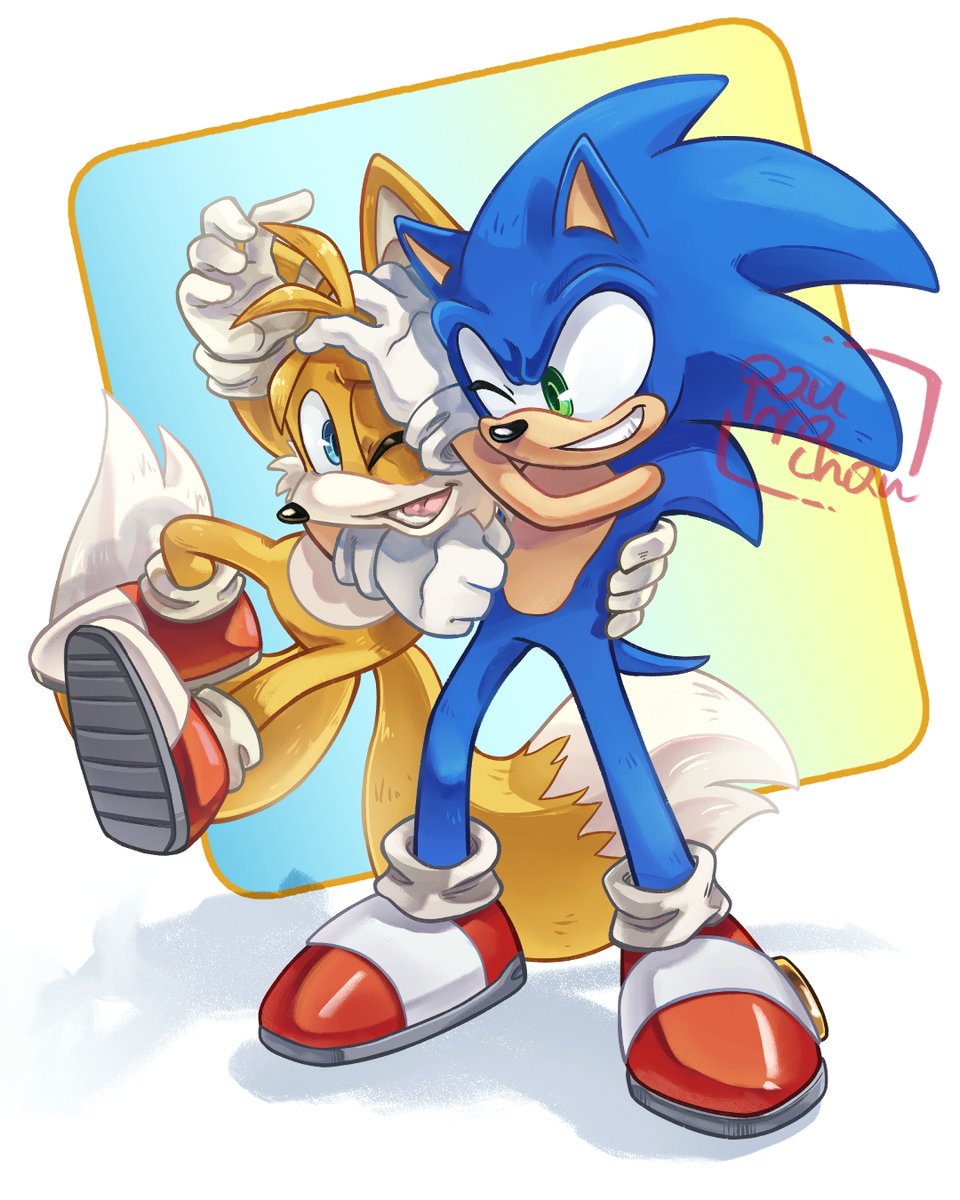 I would never thought that drawing Sonic characters would make me happier while drawing, I haven't felt like that for a long time☺️

#SonicTheHedeghog #SONIC  #milestailsprower #Tails #sonicandtails