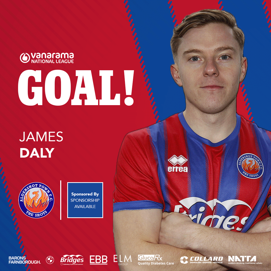 38' | James Daly is ridculously good at football.

🔴 1-0 🟠

#TheShots❤️💙