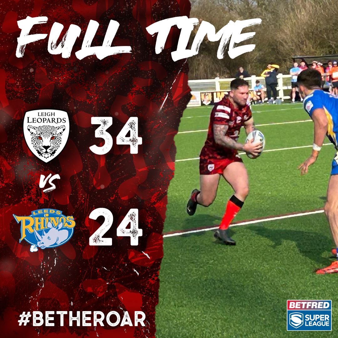 LeighLeopardsRL's tweet photo. FULL TIME. Leopards Reserves close out the game with their first win. https://t.co/PVCcO8kvjV