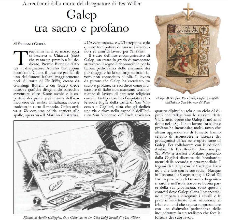 FumodiChina's tweet photo. Oggi si parla di fumetti anche su "L'Osservatore Romano", grazie a @pStefanoGorla che parla di #Galep alla vigilia del 30° della scomparsa del creatore grafico di @_TexWiller_ ❤️ https://t.co/6D6RHvLlbl