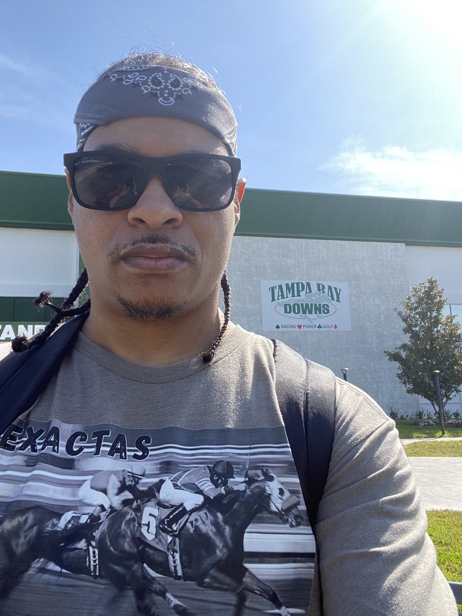 UrbnHandicapper's tweet image. We in the building at @TampaBayDownsFL!! Representin’  @OGHandicappers  💪🏾🏇🔥#Exactas