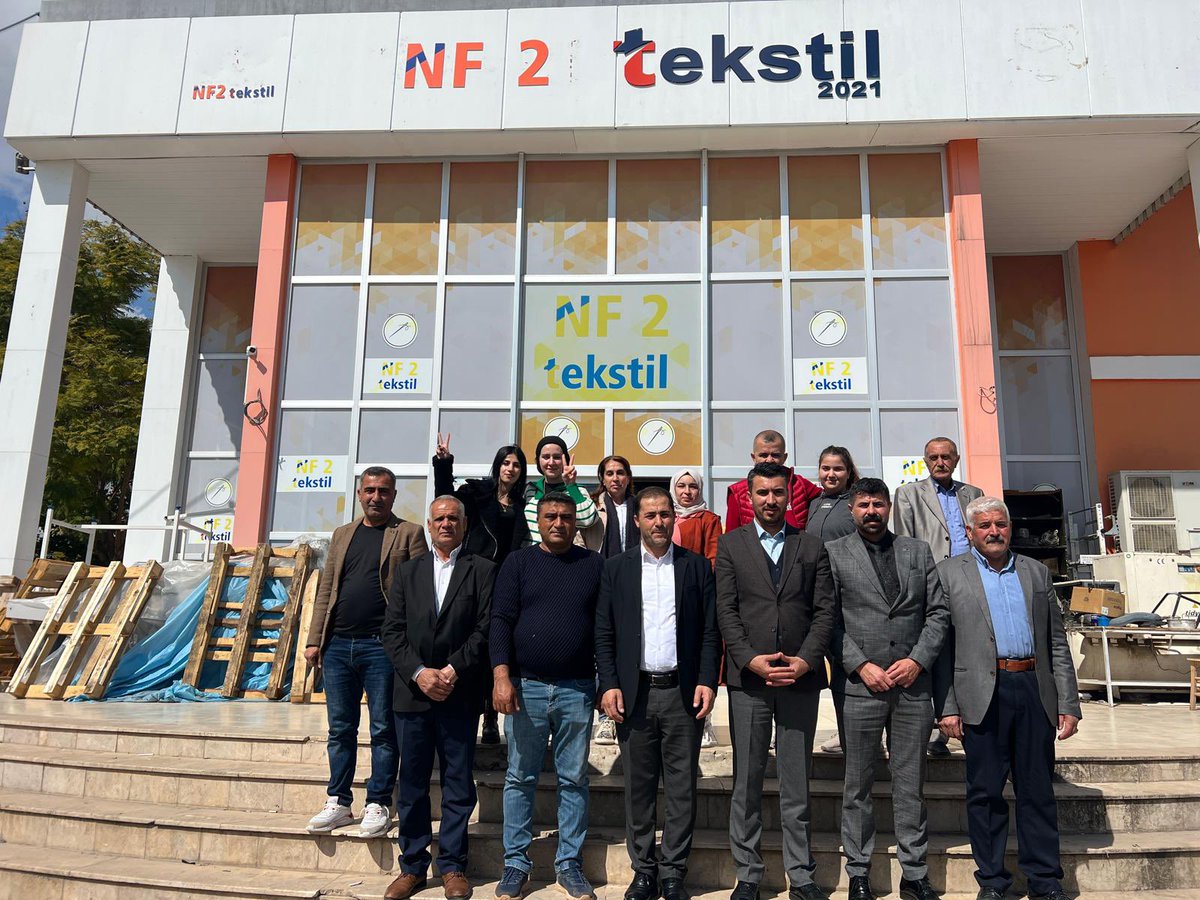 Bugün İlçe yönetimimizle beraber Tarsus’ta faaliyet veren NF2 TEKSTİL’i ziyaret ettik, yerel seçim konusunda istişarelerde bulunduk. Firma yetkililerine ve emekçilerine misafirperverlikleri sebebiyle teşekkür ediyor, başarılar diliyoruz.

#DemParti