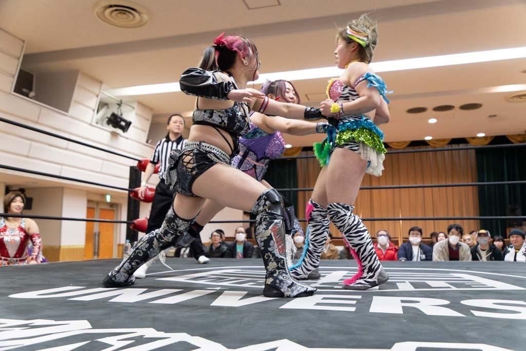 crushTKB's tweet image. おかしいだろ！！

クラッシュギャルズの
正拳突き風👊

腰が落ちてないんだよ👊

#GanPro
#marvelouspro