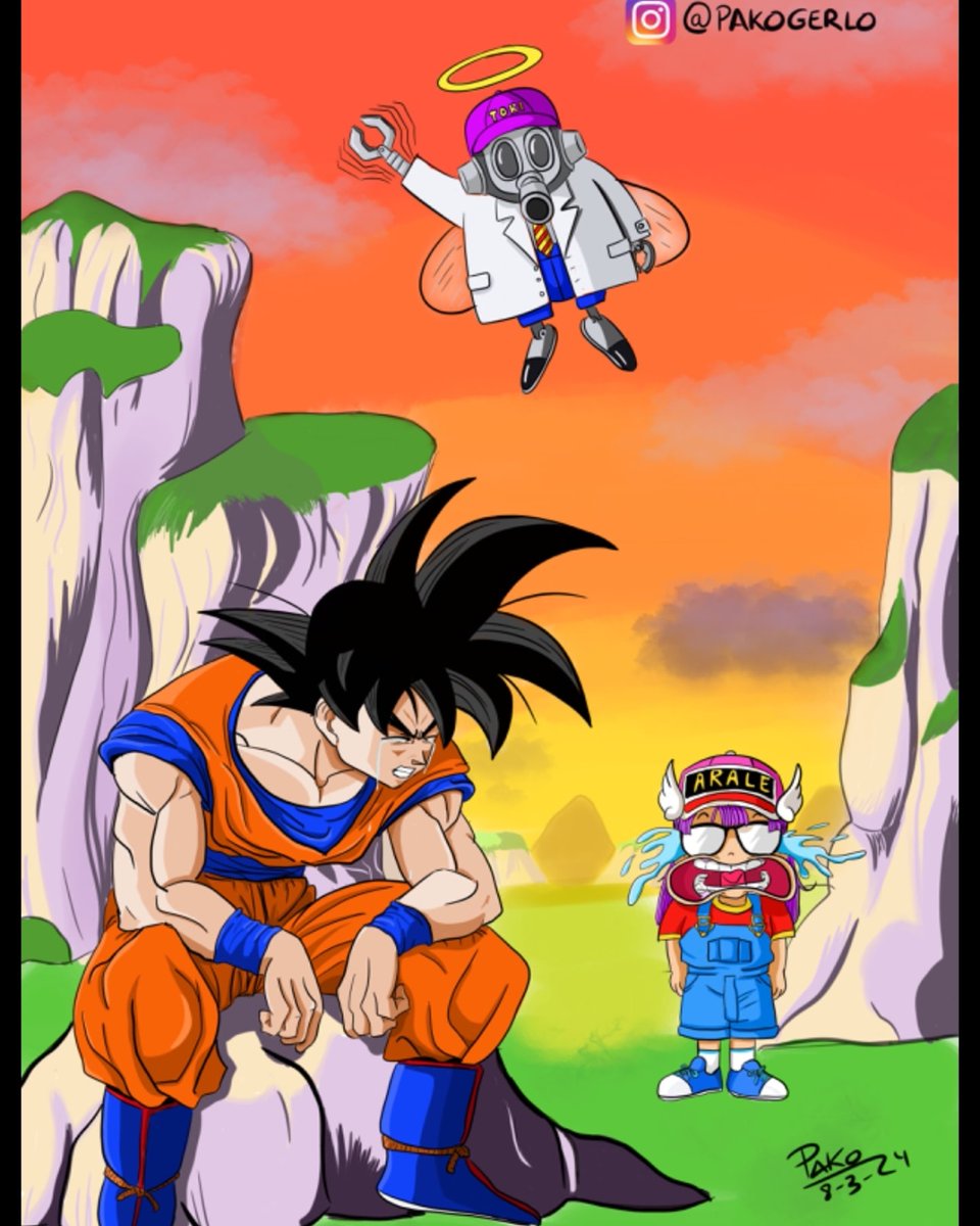 Pakomentarlo's tweet photo. D.E.P. #AkiraToryama @ToeiAnimation https://t.co/wVVcwvhY6X