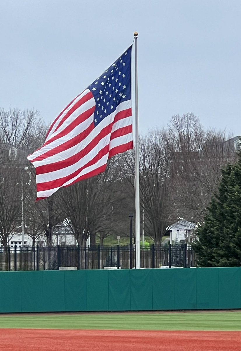 Naval Academy has the best flag at any ballpark in the country!!! 💪🏻💪🏻💪🏻