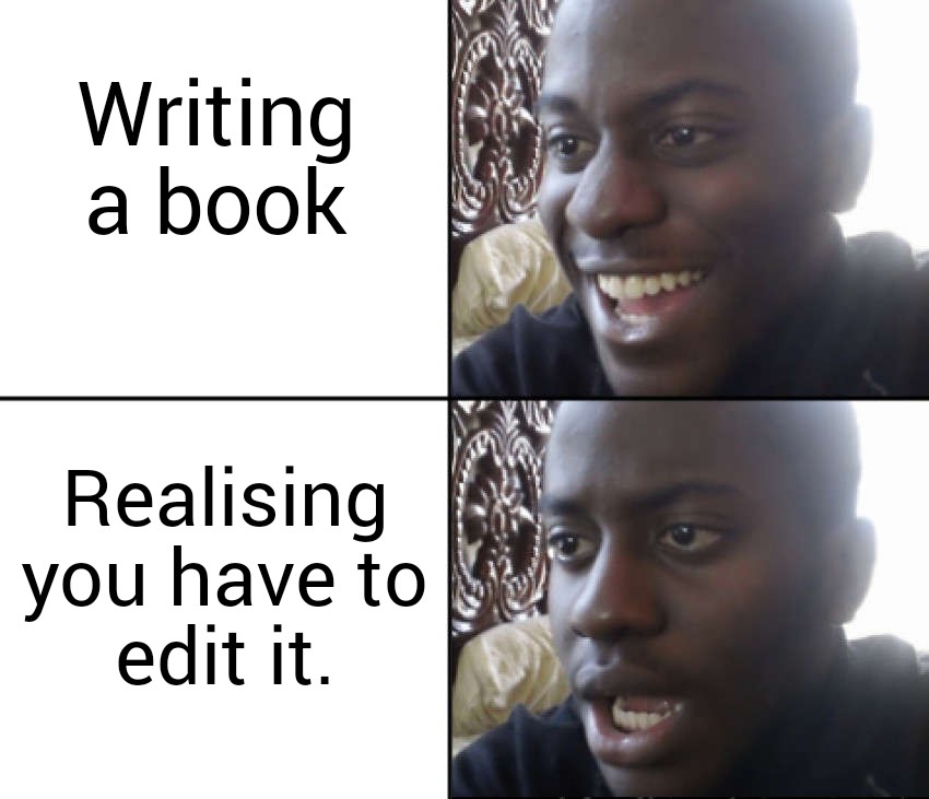 FirstEditing's tweet image. The editing mountain can feel endless😅Don't worry! First Editing to the rescue💪Visit our Featured Authors page to see how we helped others achieve success 📖🏆
bit.ly/3wNKzEg
#firstediting #bookediting #bookeditingservice  #meme #WritingCommunity