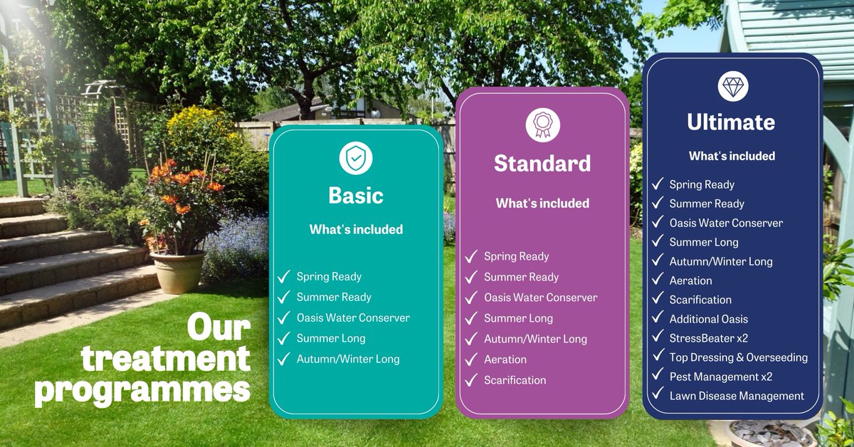 Enjoy time in your garden this year 💚

We have the treatments so you can enjoy your lawn.

Book a FREE consultation with your local branch today for a no-obligation quote and expert lawn care advice ➡️ greenthumb.co.uk/pages/book-a-c…

#LawnCare #LawnLovers #GreenThumb