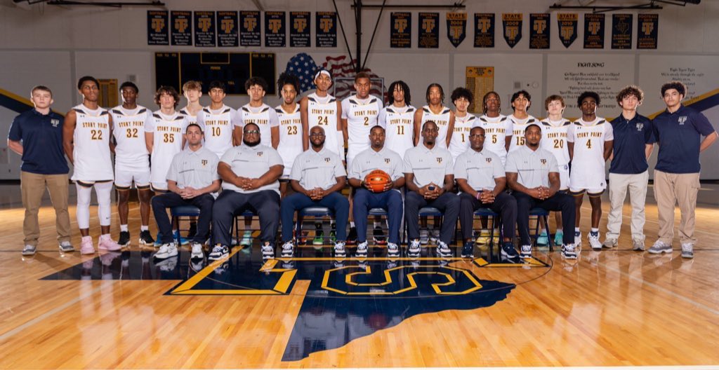 StonyPointVball's tweet image. So excited and proud of @STPTigerHoops ! Go get that title! Your volleyball girls are always supporting and cheering you guys on! #WeAreStonyPoint