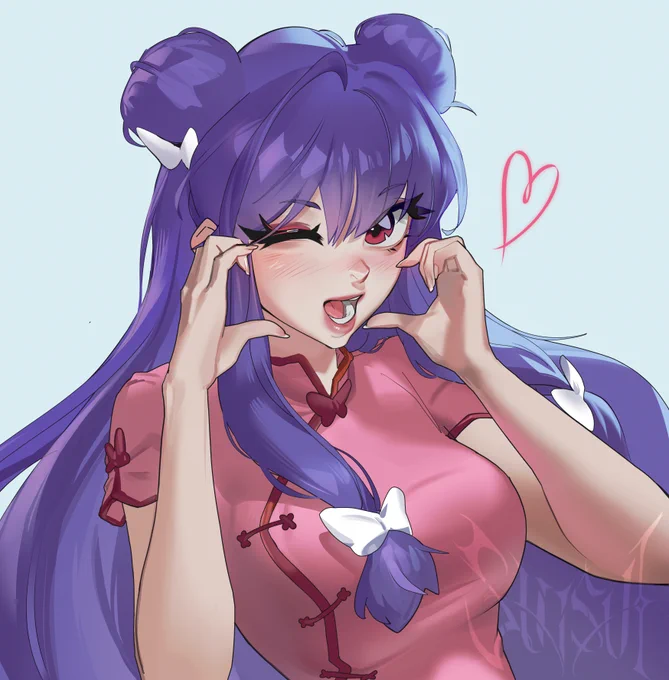 Shampoo #Ranma½ #fanart #clipstudiopaint 