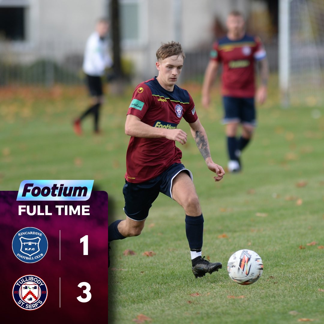 For the second time this season, we have a maiden <a href="/StirlingDAFA/">Stirling and District AFA</a> victory! Let’s hope this one sticks on the standings 😅

Cheers to <a href="/KincardineFC/">Kincardine FC</a> and good luck the rest of the way.

⚽️ Own Goal
⚽️ James Muirhead
⚽️ Adam Main

#UpTheSerfs #TSSAms