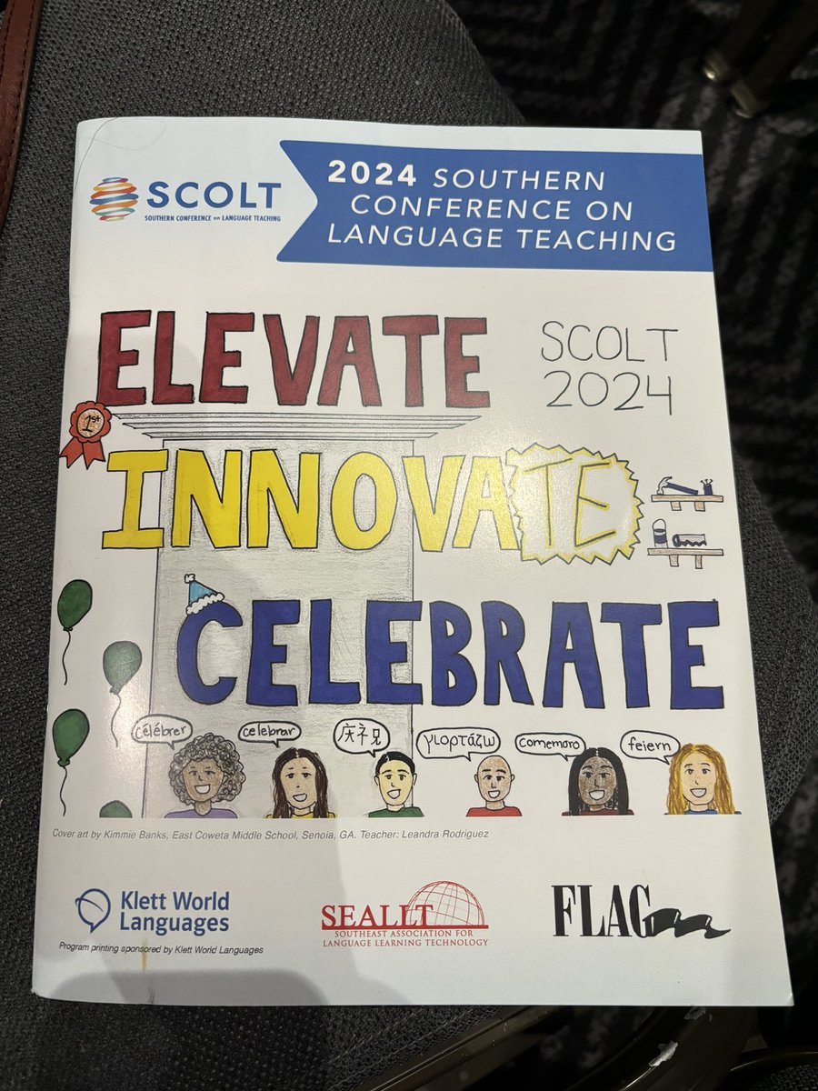 WorldLang_HCS's tweet photo. Excited to be @_SCOLT_ @FLAGeorgia with outstanding WL Teacher leaders representing @HenryCountyBOE Presenting and attending sessions growing professionally together with amazing WL leaders like @Patrick73Blitz #SCOLT2024 🌎👏👏 https://t.co/V6vo21K68s