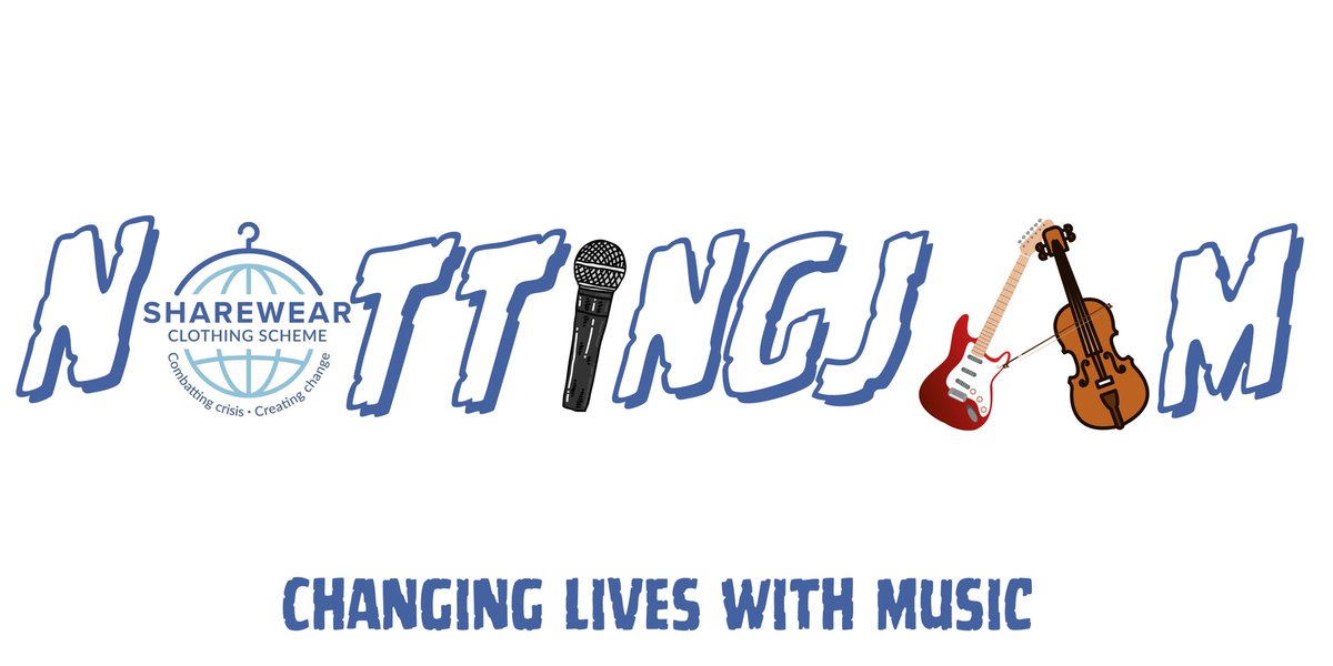 Coming to you this summer! #NottinJam to raise funds for our work.
Feat. Choirs and Ukulues in June, bandstands in July, and TEN acts at an all-dayer on 31st August 2pm -- 10pm at The Pit at Newstead with the incredible <a href="/WSO_Notts/">WSO_NOTTS</a> 

Save the date! You won't want to miss it!