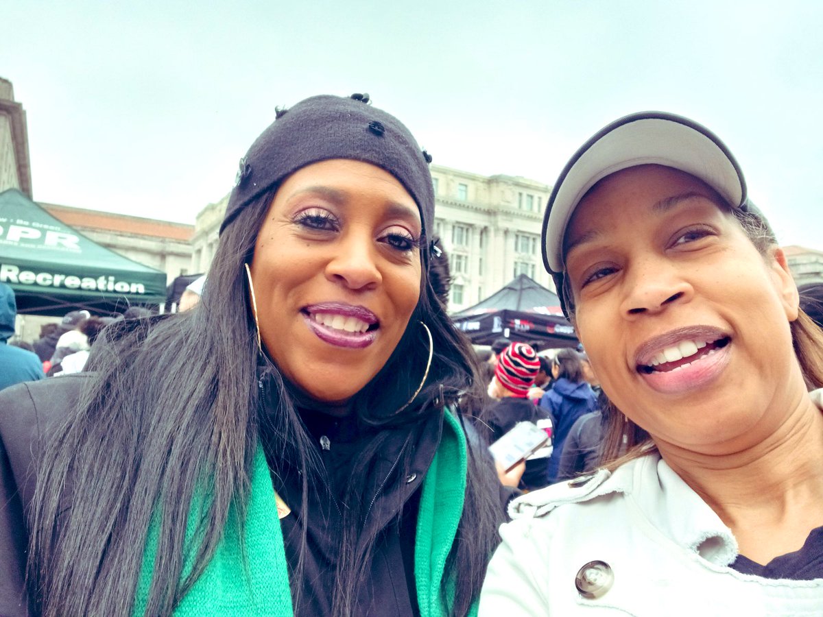 Despite the rain, we're outside celebrating women's impact on history!

This Women's History Month, I am proud to be surrounded by women who shape a powerful narrative of progress and possibility in our world. 

#WeAreDC 
#herstory5k