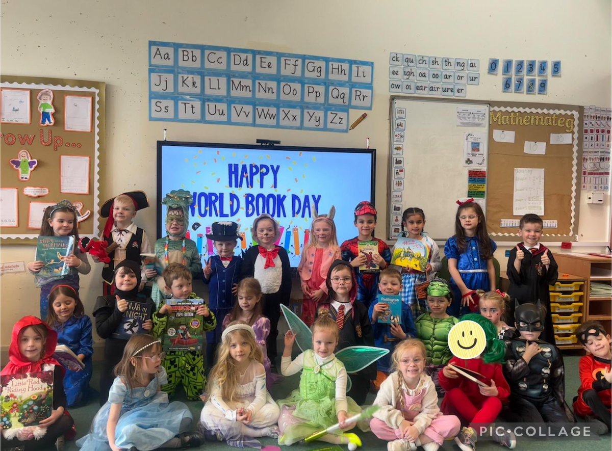 CwrtRawlinprim's tweet photo. Another successful and fun @WorldBookDayUK in @CwrtRawlinprim promoting our love of reading 📖 #amazingcostumes https://t.co/nBQSn0jXOD