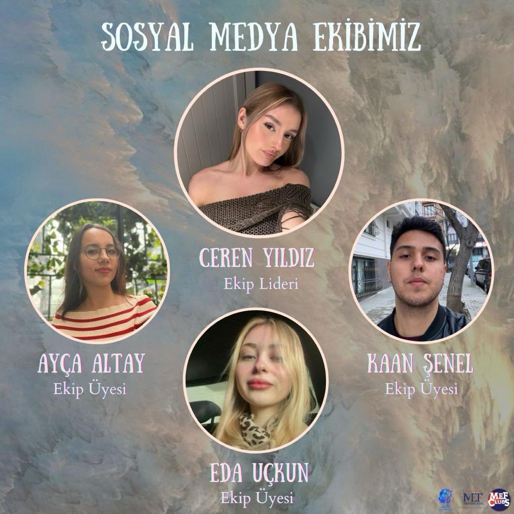 pdrmef's tweet photo. MEF PDR Kulübünden herkese merhaba! 🤩 2023-2024 Bahar Dönemi Yönetim Kurulu Üyelerimiz 🌸 https://t.co/0KGnFuljbY
