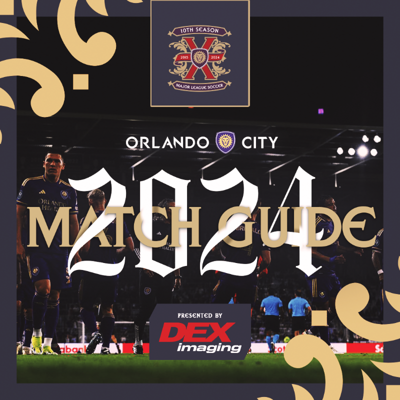 OrlandoCitySC's tweet photo. We have A TON going on tonight for our 10th Season Celebration, presented by @deximaging!

Check it out in our match guide right here ⬇️