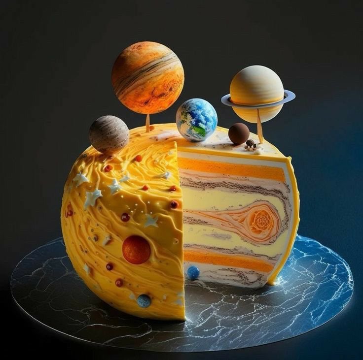 Galaxy cake 🌌