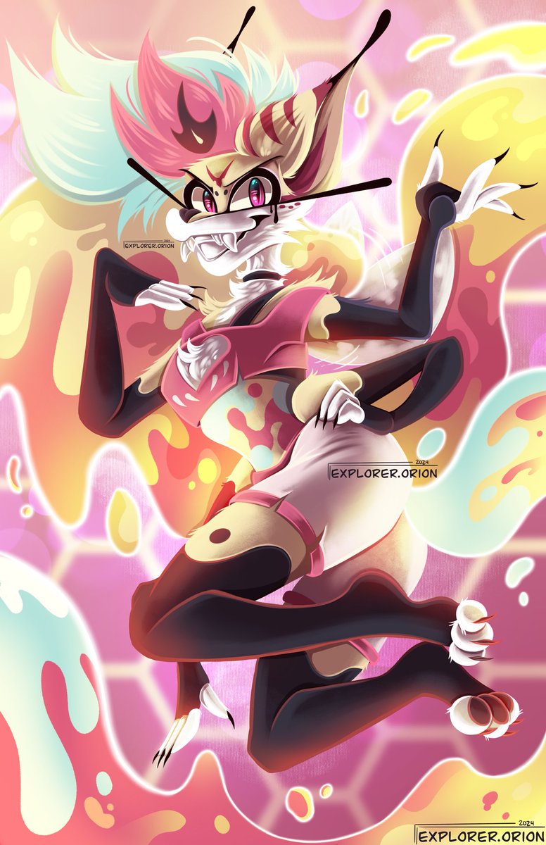 Explorer0rion's tweet photo. Queen 🐝🍯

#HelluvaBoss #Beelzebub https://t.co/9KQ8E3fT7V