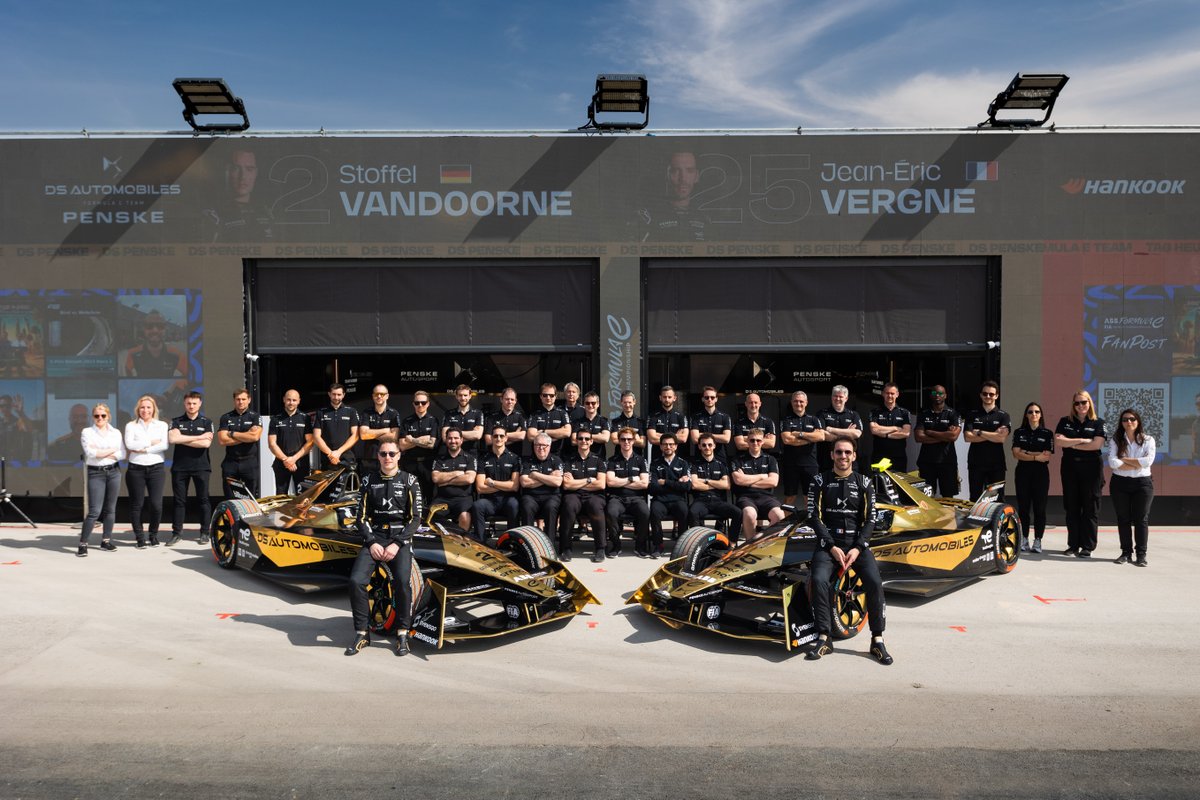 The team is ready for battle. Next week, we're back to racing! #DSautomobiles #DSPENSKE #SaoPauloEPrix